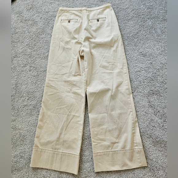 🎉HP🎉 NWT Tory Burch Twill Button Front Trouser - Picture 6 of 14